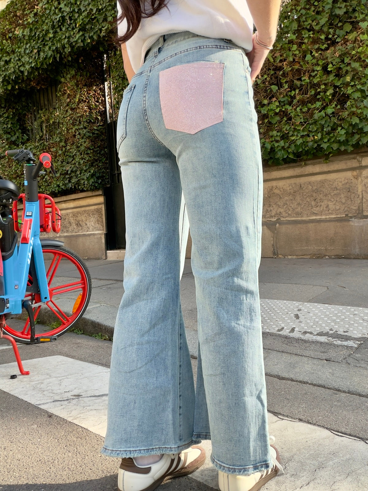 BJG-F32463-JEANS PALAZZO CROPPED