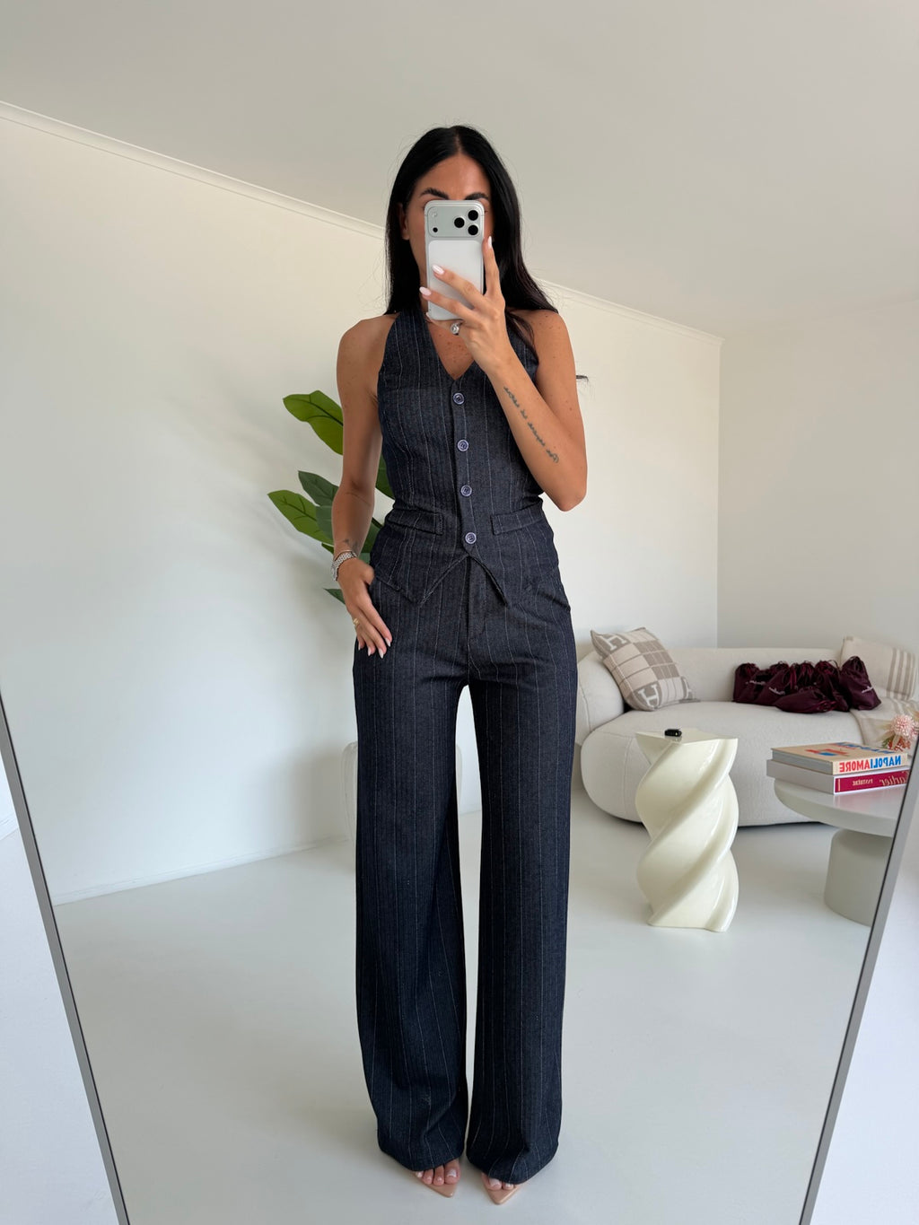 4925-COORDINATO EFFETTO DENIM
