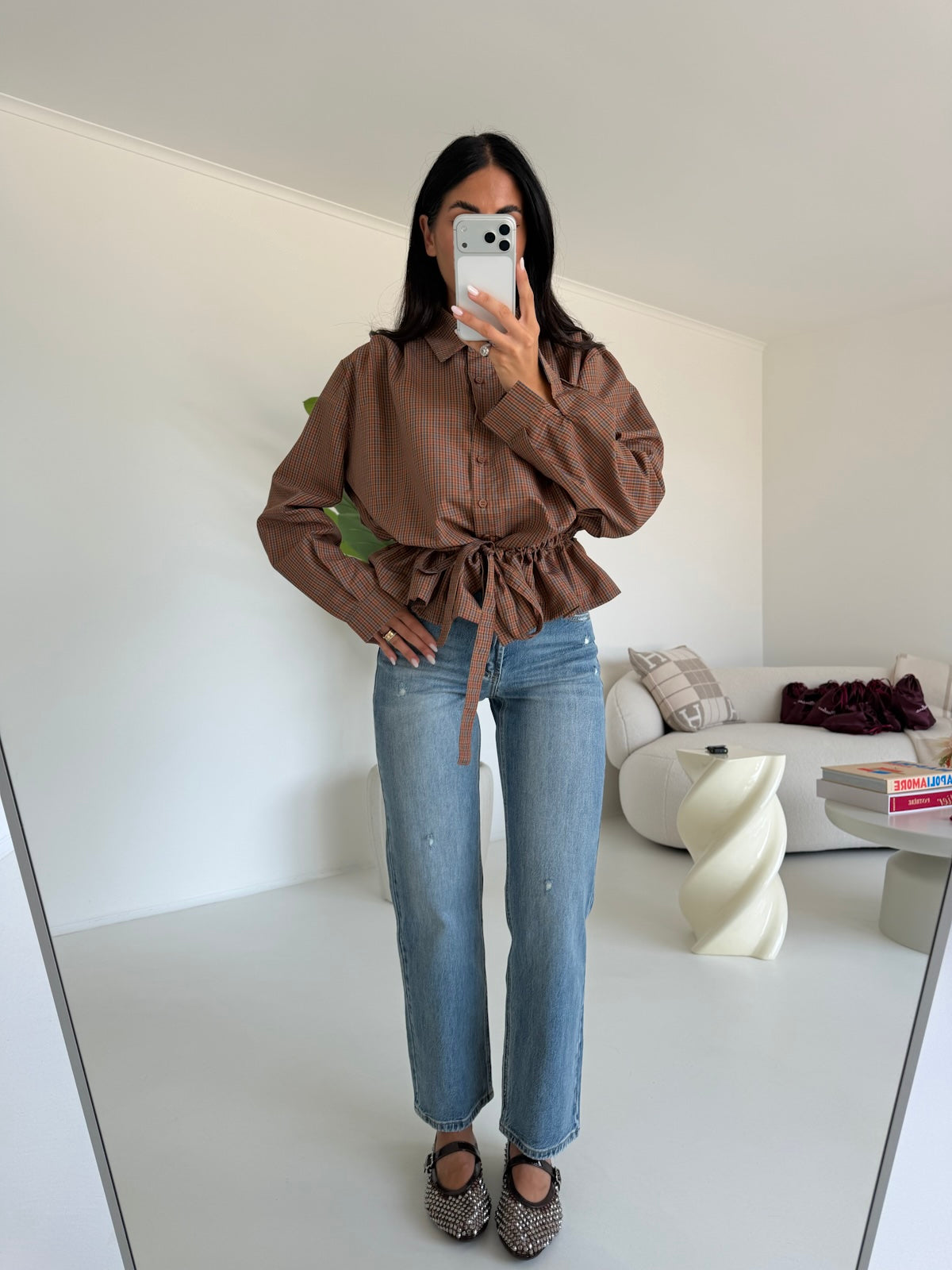209-CAMICIA AMANYARA BISCOTTO