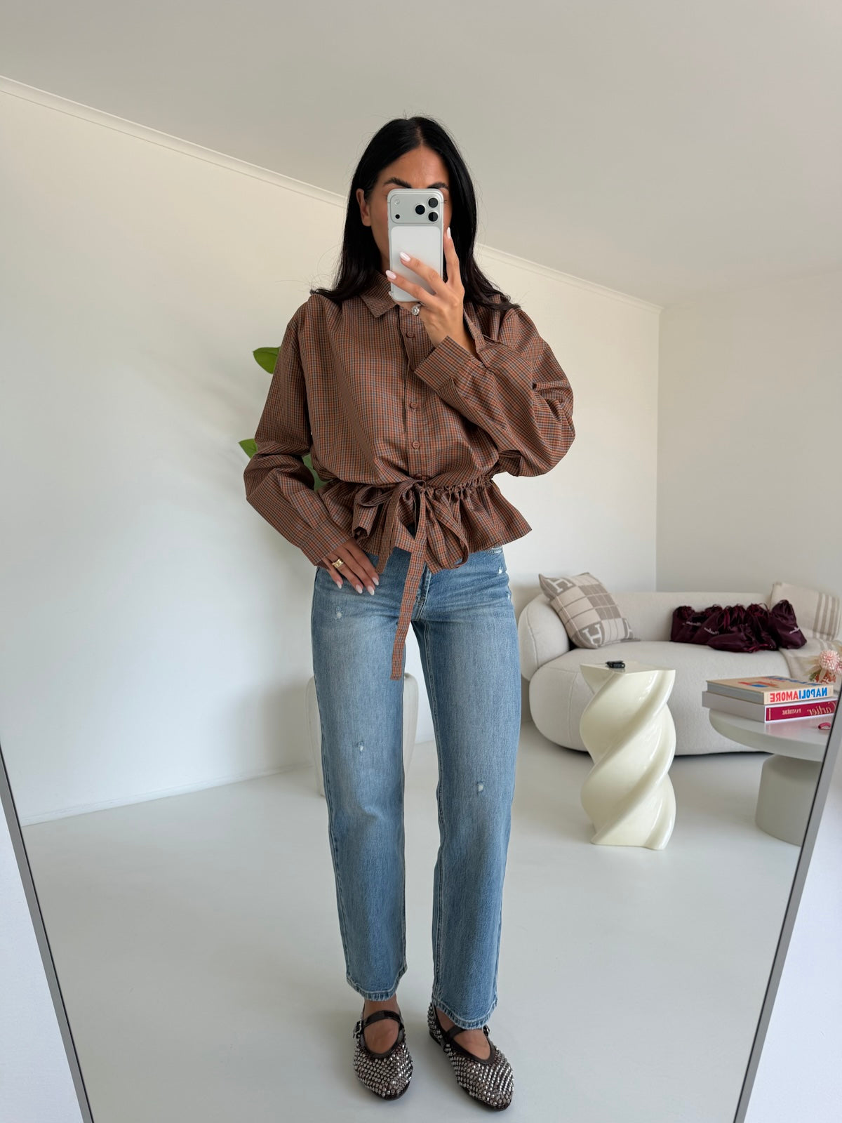 209-CAMICIA AMANYARA BISCOTTO