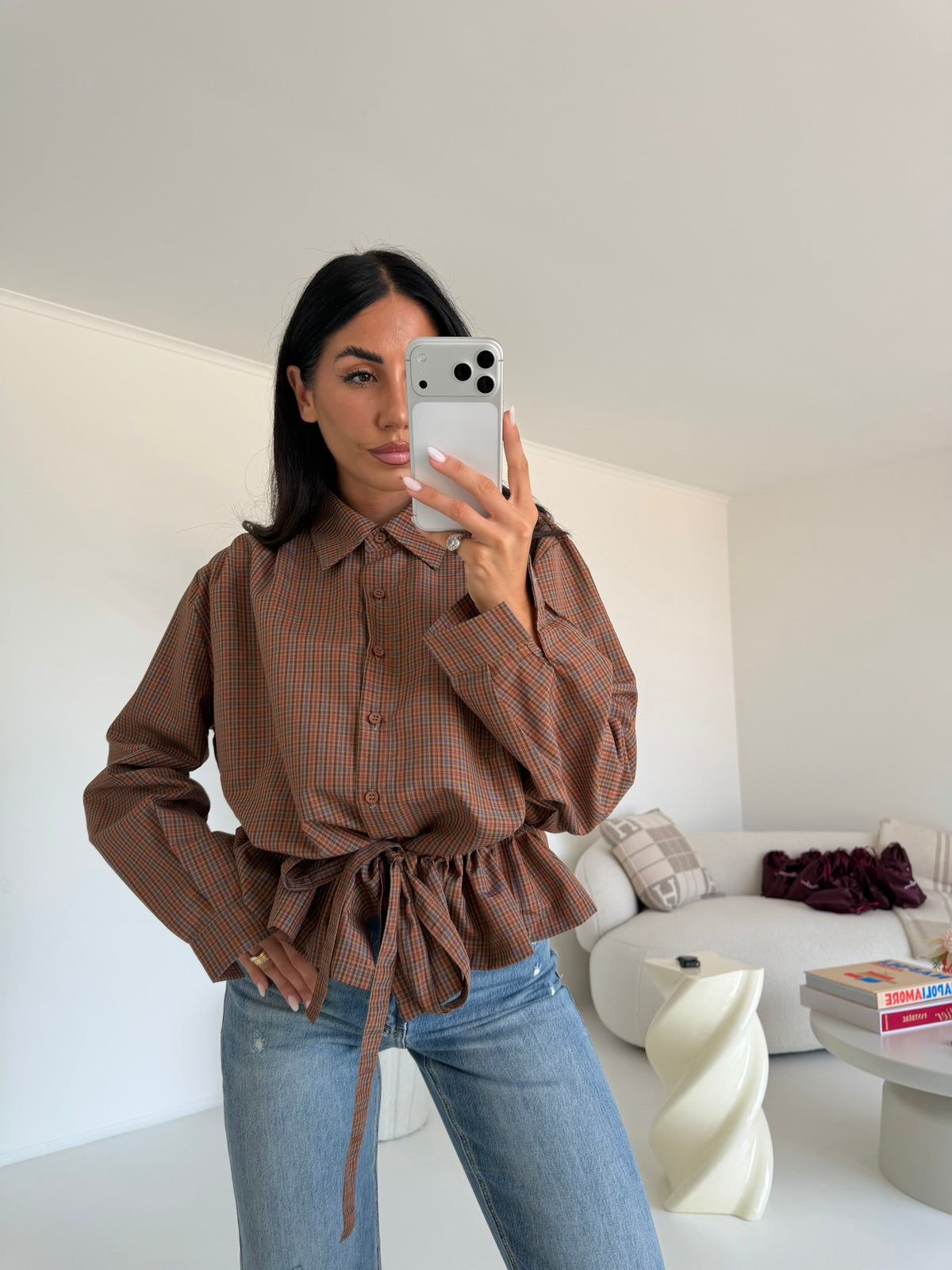 209-CAMICIA AMANYARA BISCOTTO