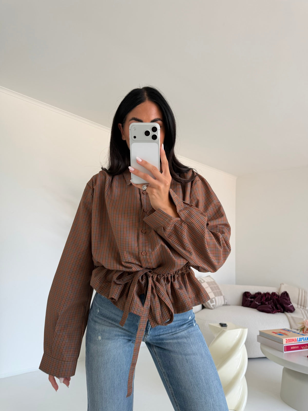 209-CAMICIA AMANYARA BISCOTTO