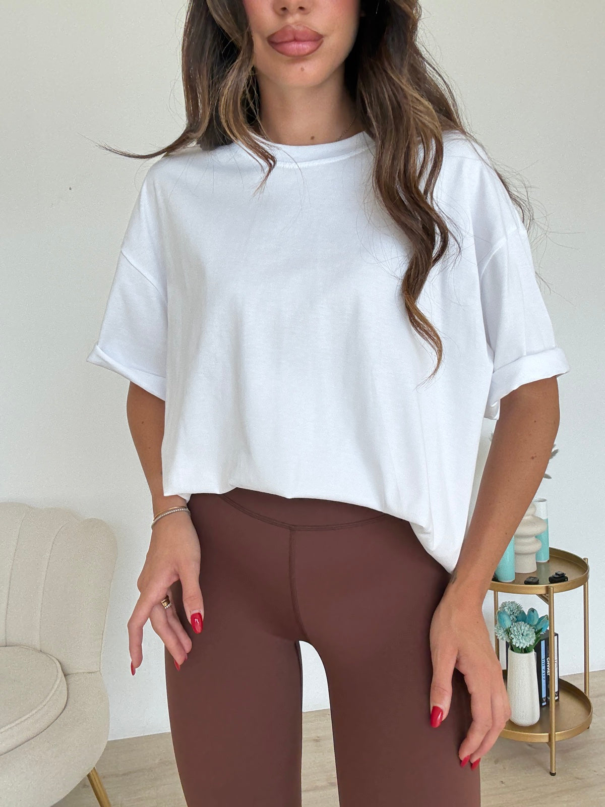 4617-T-SHIRT OVERSIZE MILK