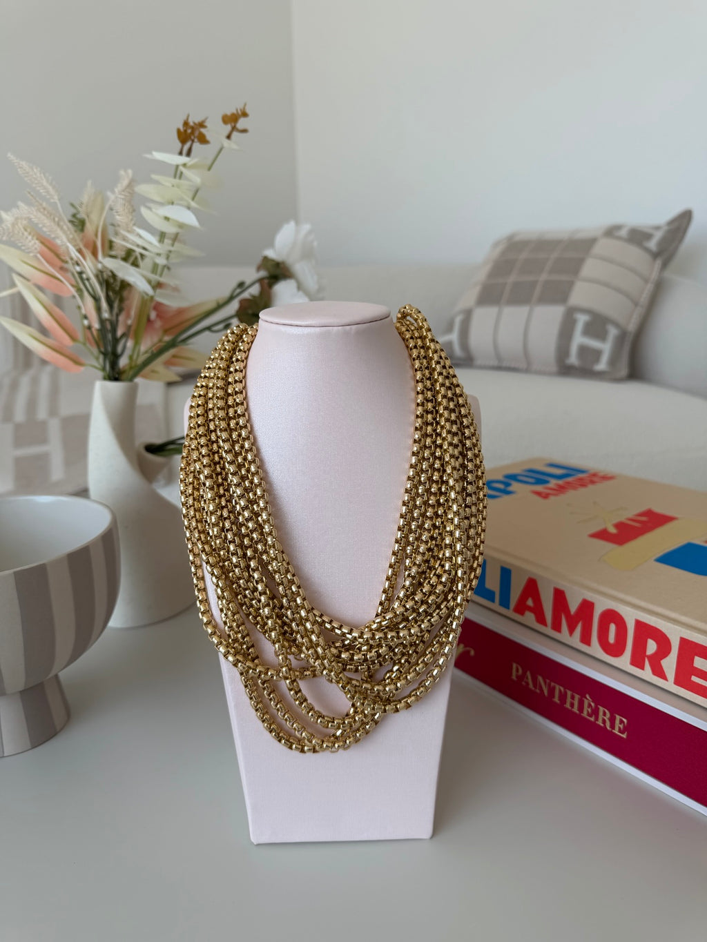 COLLANA FILAMENTS GOLD