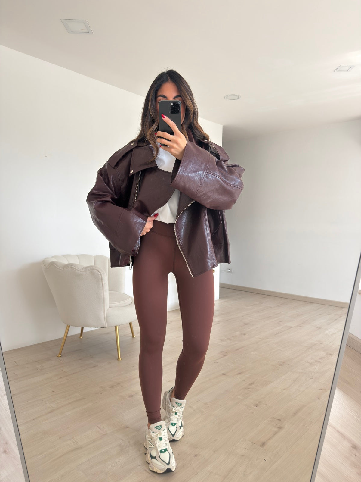 PU8020-1-BIKER ECOPELLE BORDEAUX