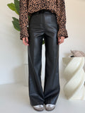 VS9022-1-PANTALONE IN ECO PELLE NERO