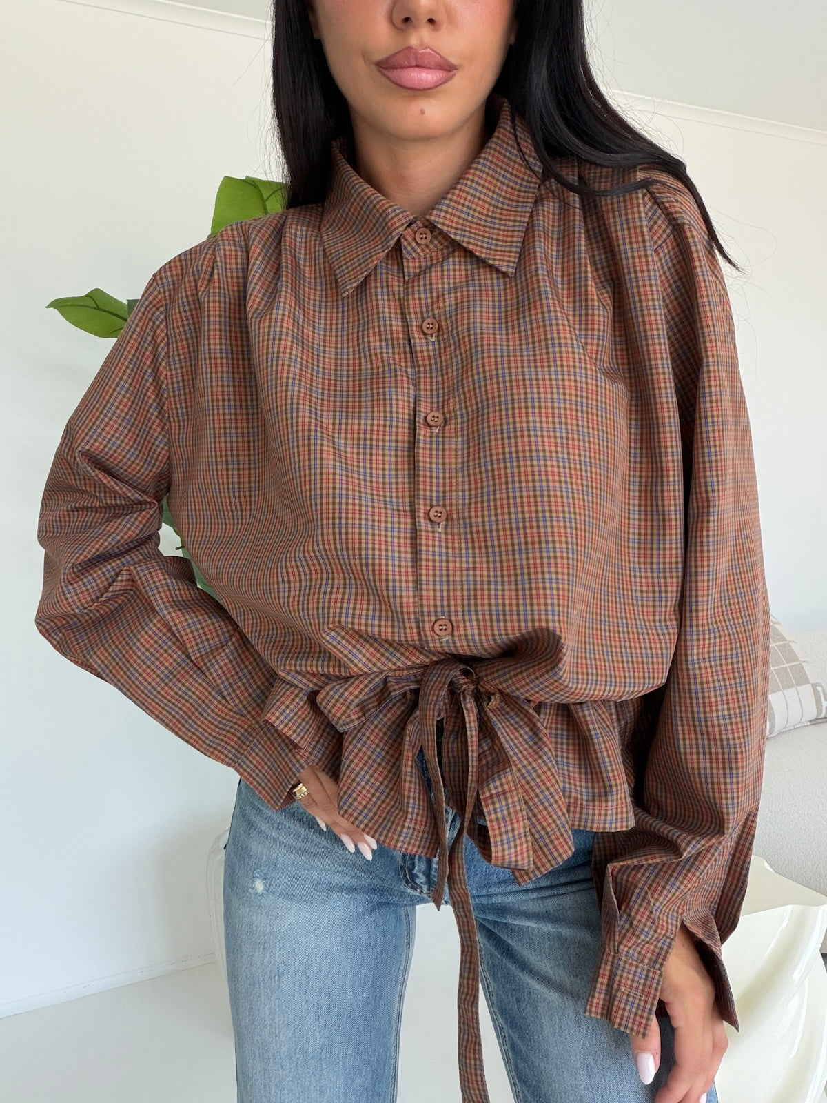 209-CAMICIA AMANYARA BISCOTTO