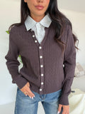 Y06112-PULL STANFORD CHOCO