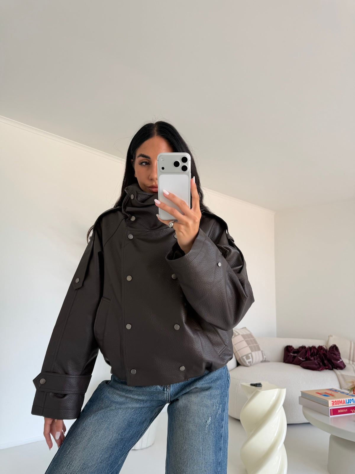 8845-BIKER ANGELINA CHOCO