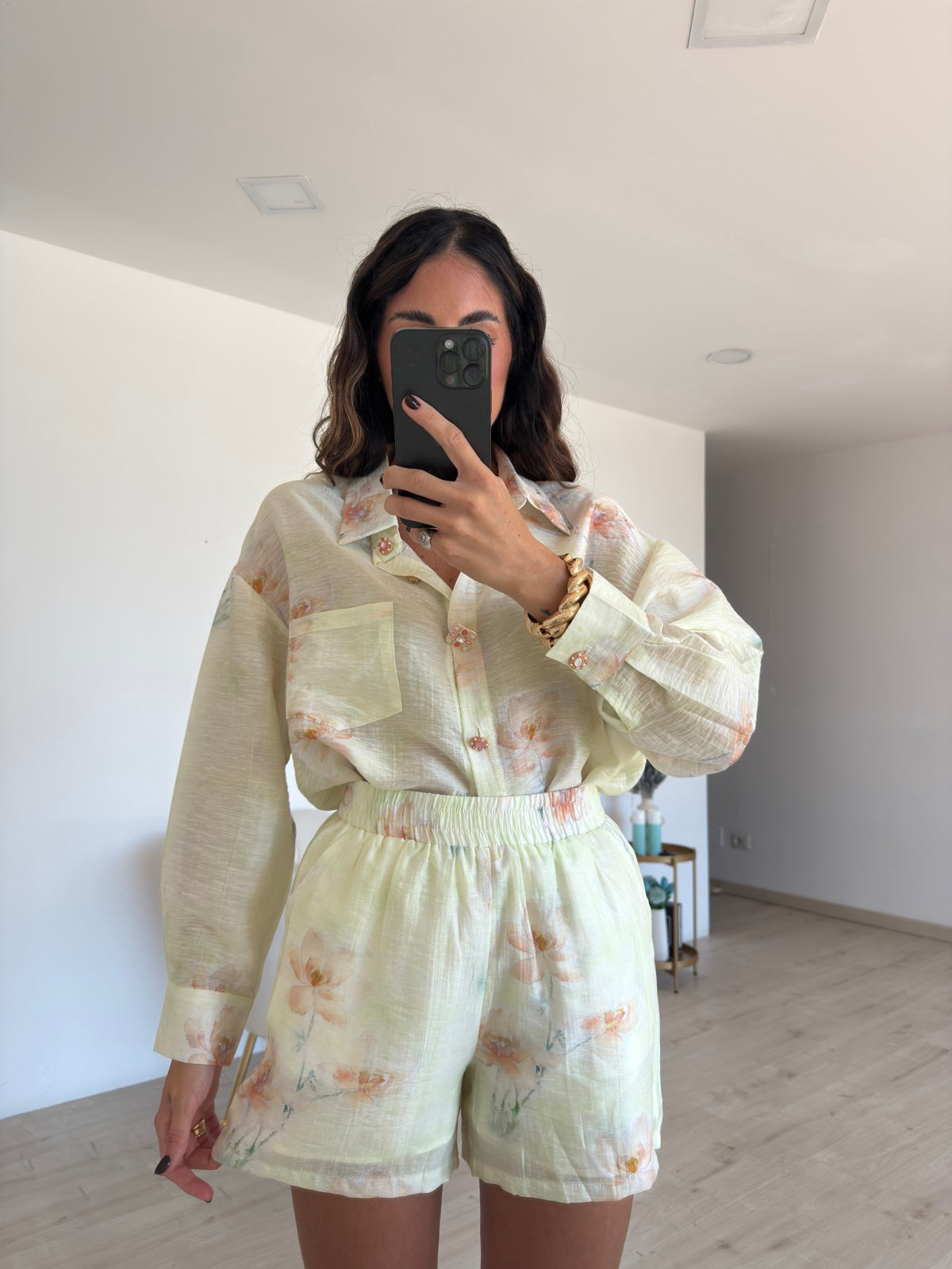 17125-COORDINATO FIELDS MACARON