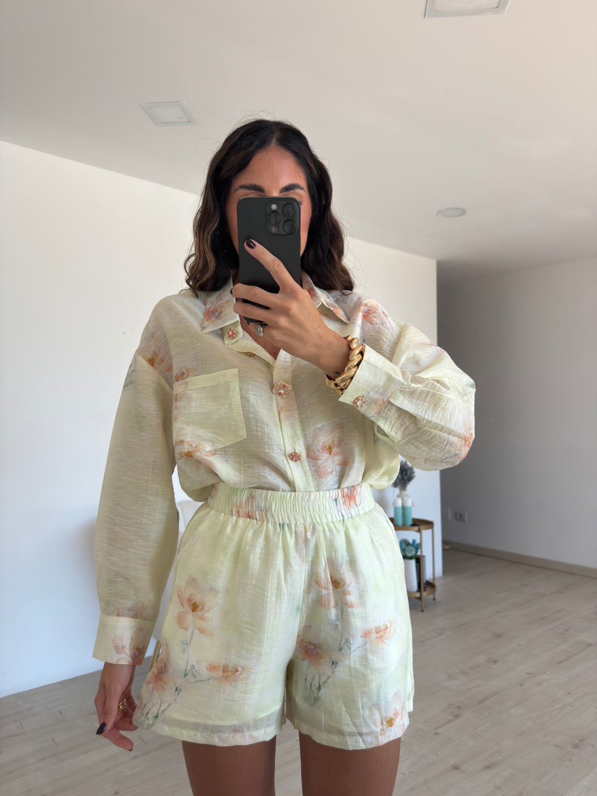 17125-COORDINATO FIELDS MACARON