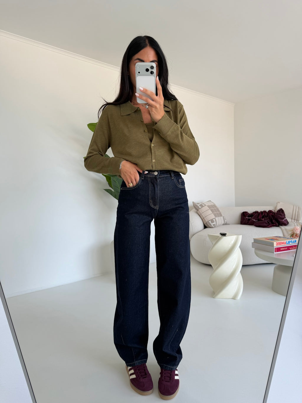 T8025-JEANS BARREL KAROL