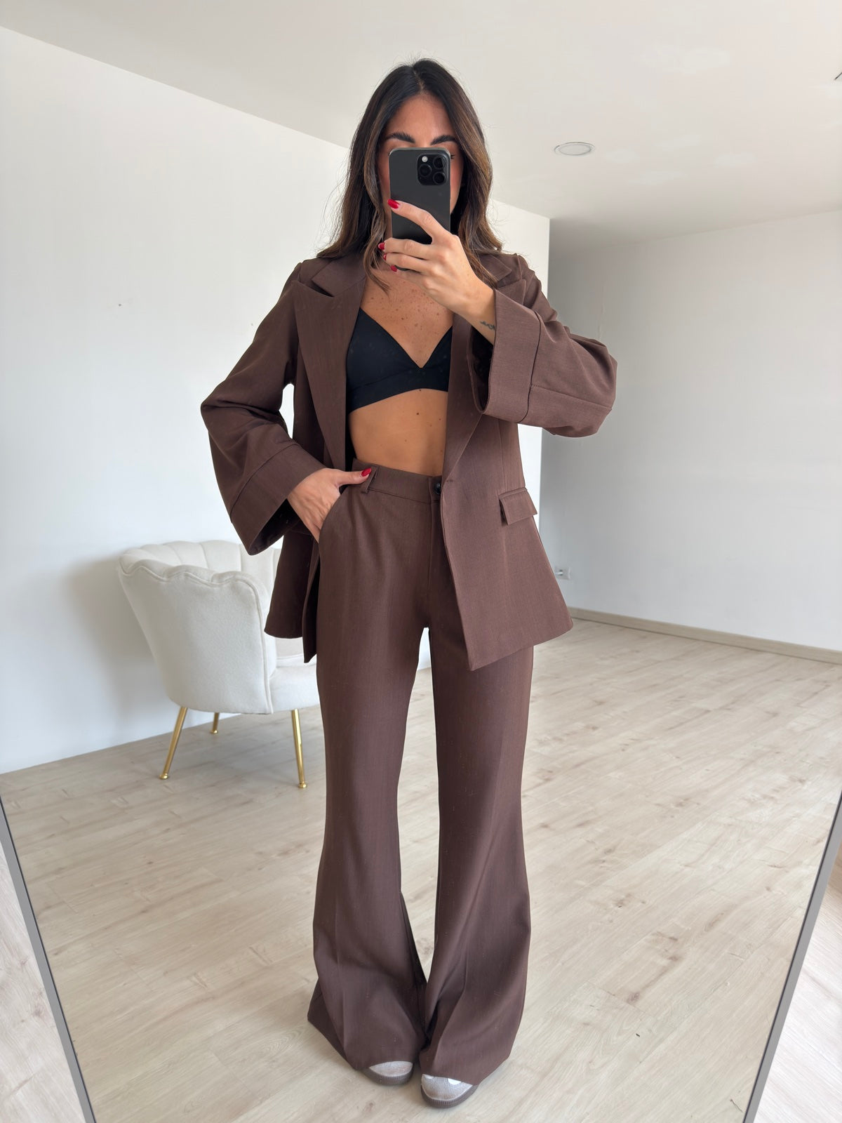 TAILLEUR MARTA CHOCO