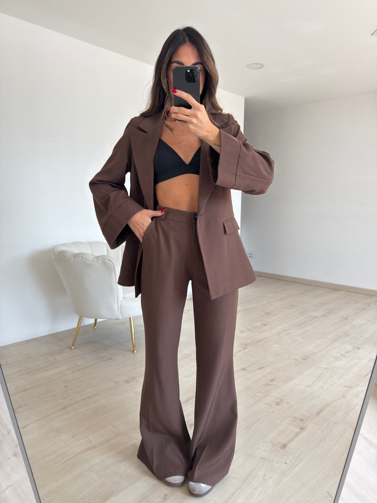 TAILLEUR MARTA CHOCO