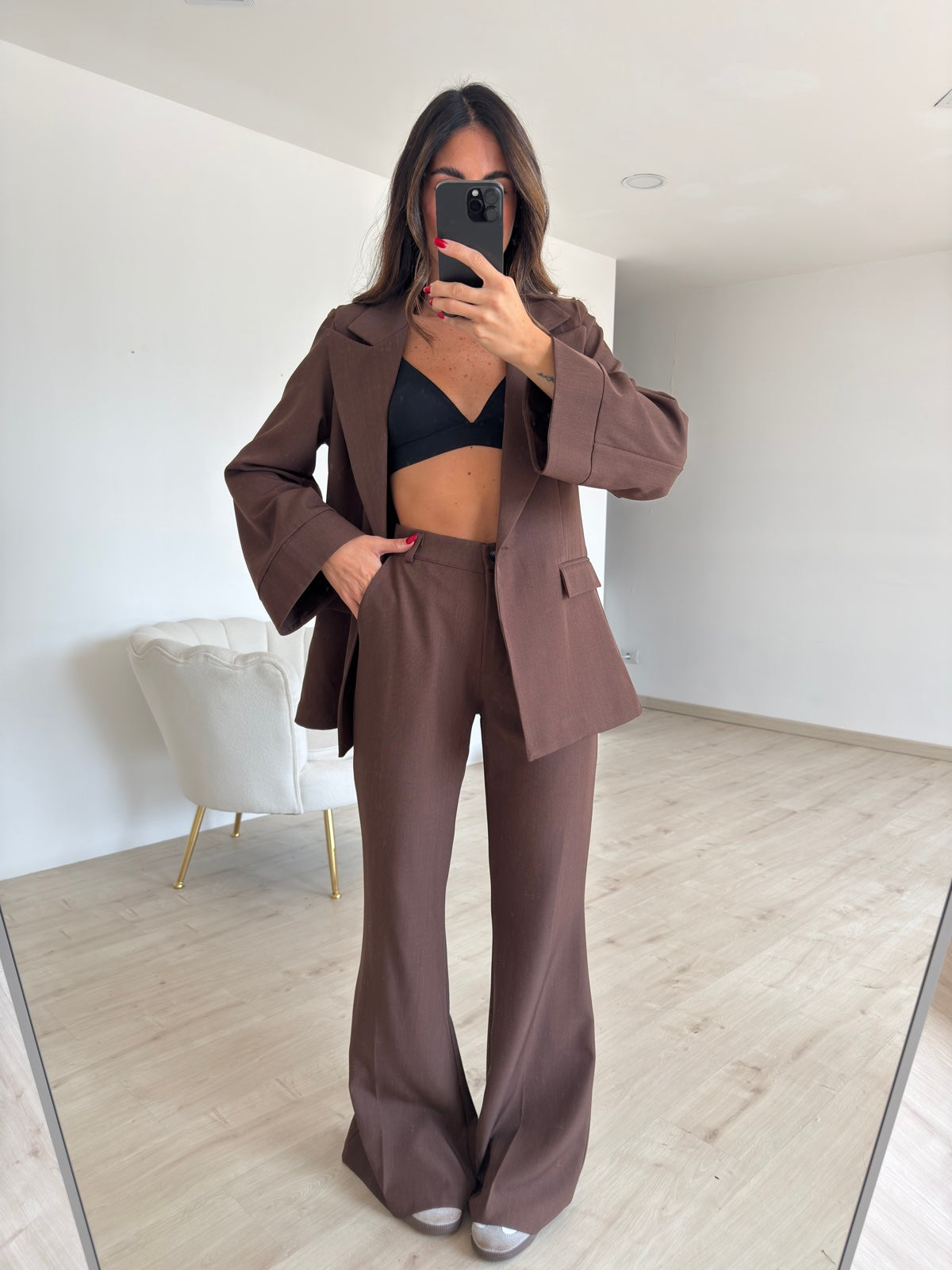 TAILLEUR MARTA CHOCO