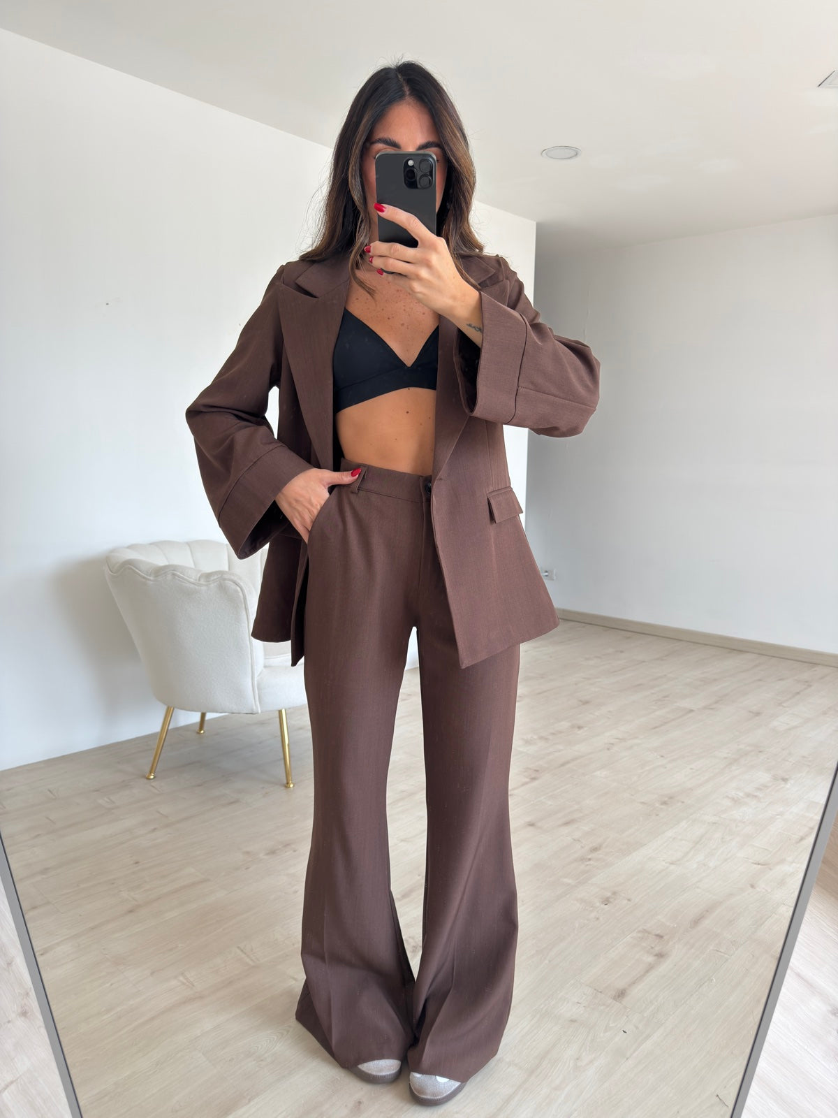 TAILLEUR MARTA CHOCO