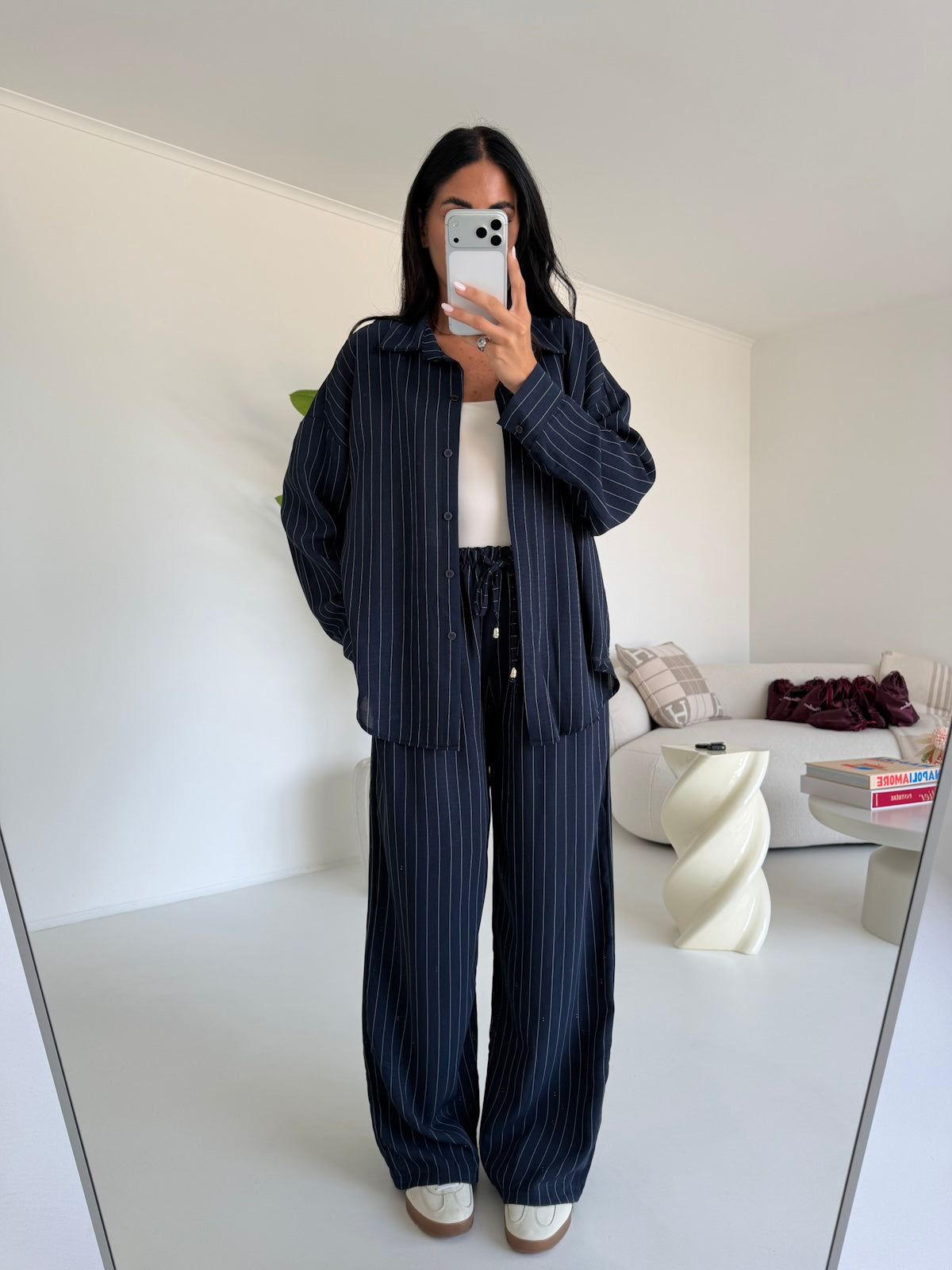 COORDINATO CHALK NAVY