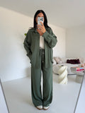 COORDINATO CHALK MILITARE
