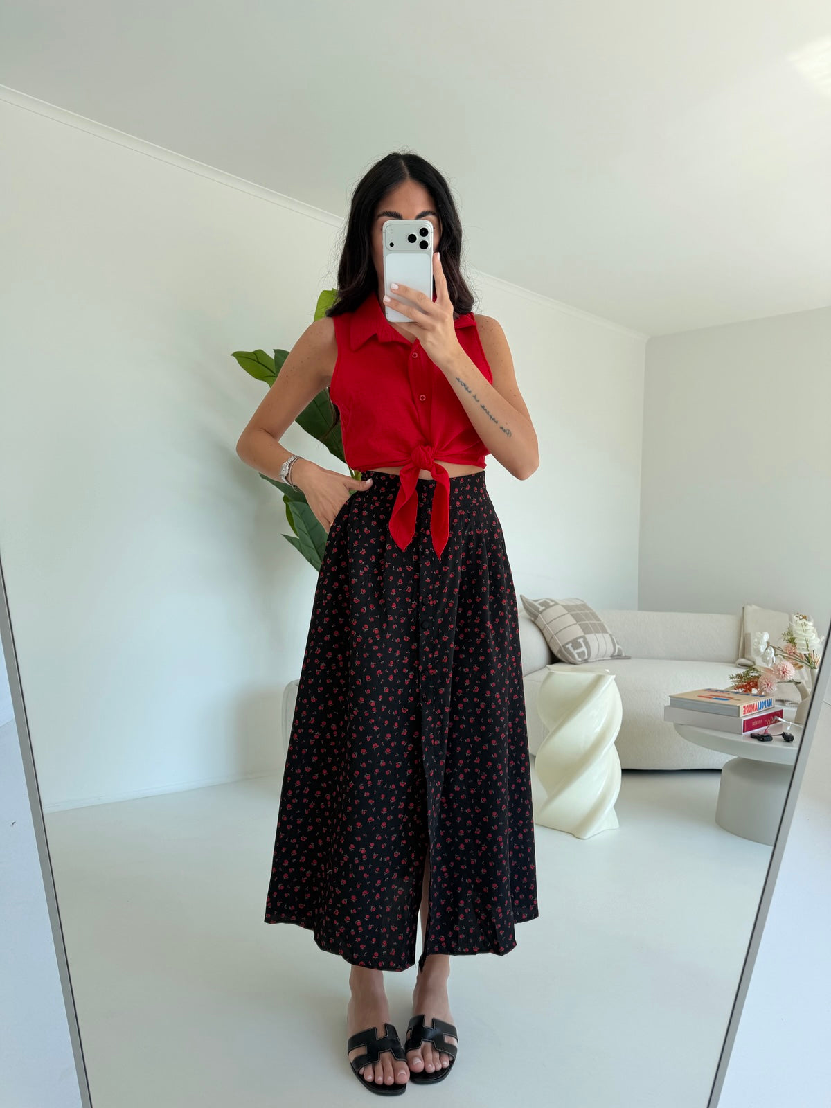 17288-GONNA LONGUETTE MARSEILLE NERA&CHERRY