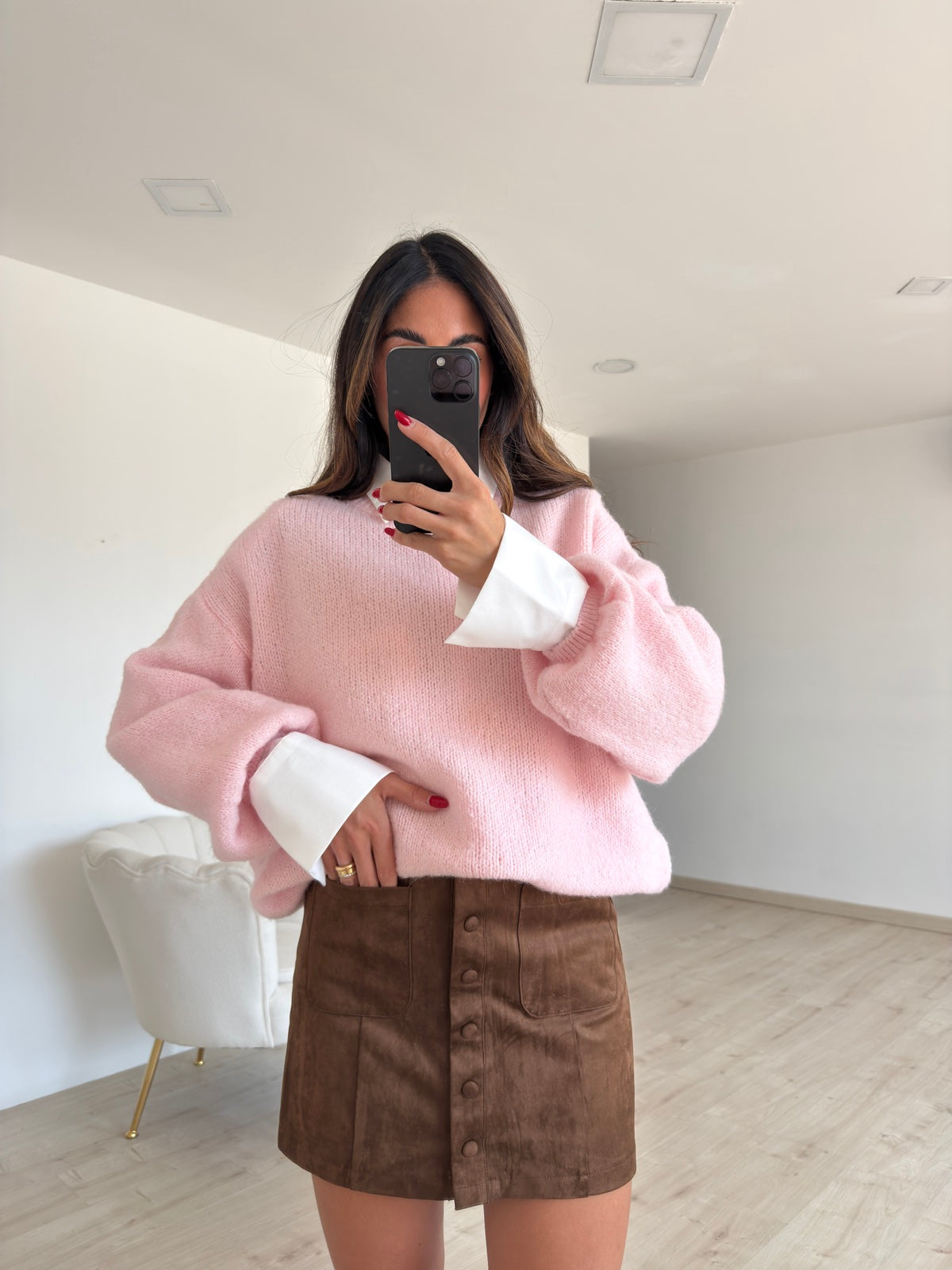 PULL MARSEILLE BABY PINK