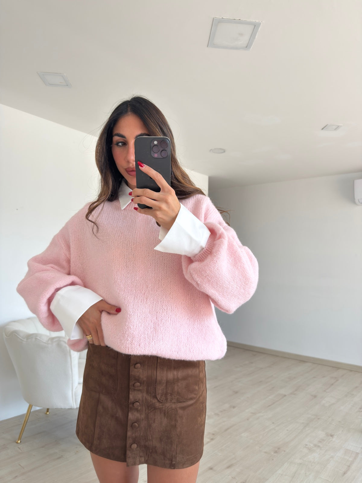PULL MARSEILLE BABY PINK