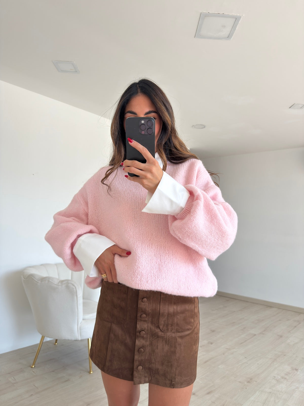 PULL MARSEILLE BABY PINK