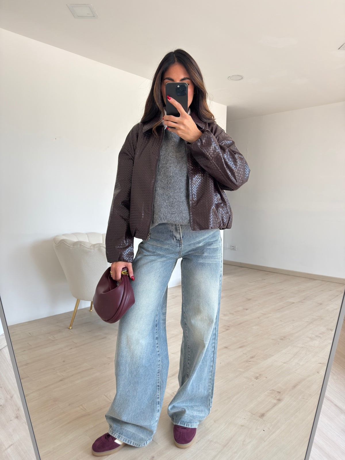 DR8380-BOMBER RUBINO WINE