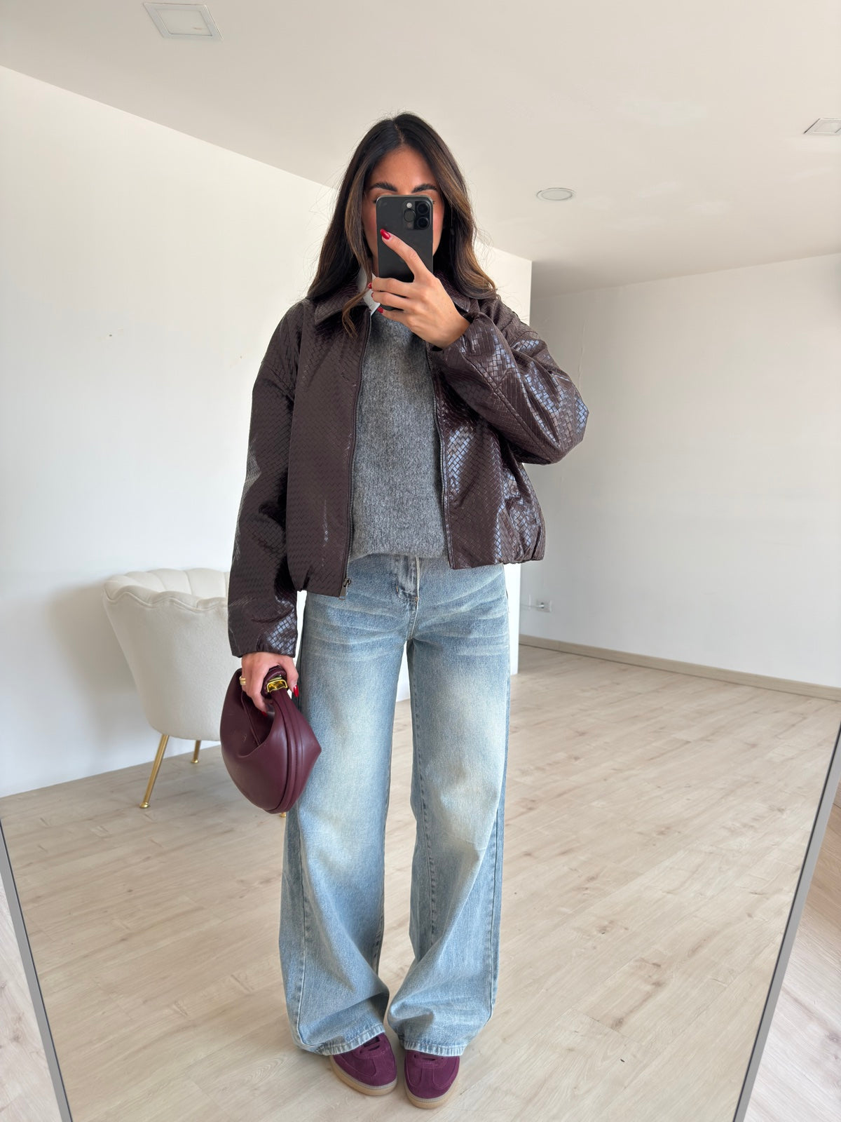 DR8380-BOMBER RUBINO WINE