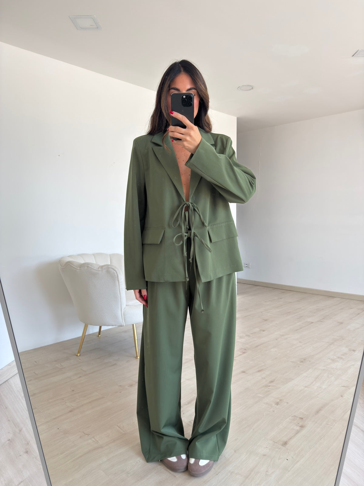 TAILLEUR LILLY MILITARE