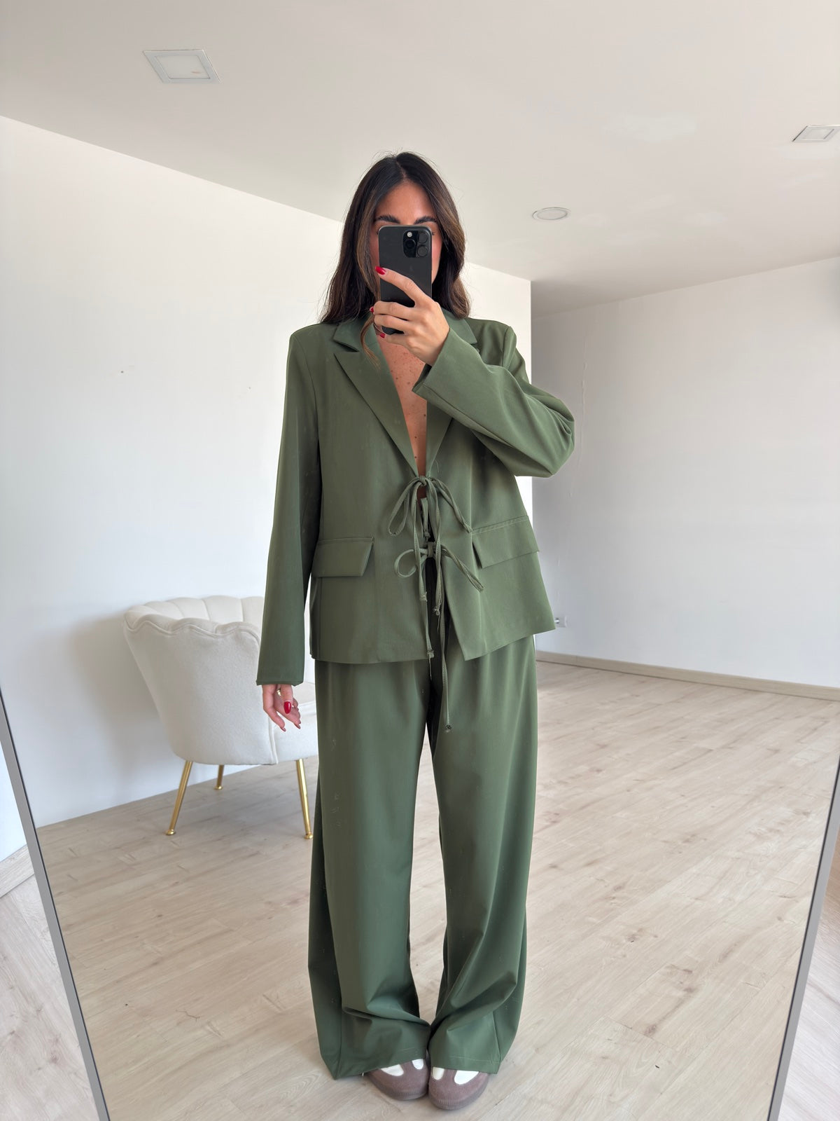 TAILLEUR LILLY MILITARE