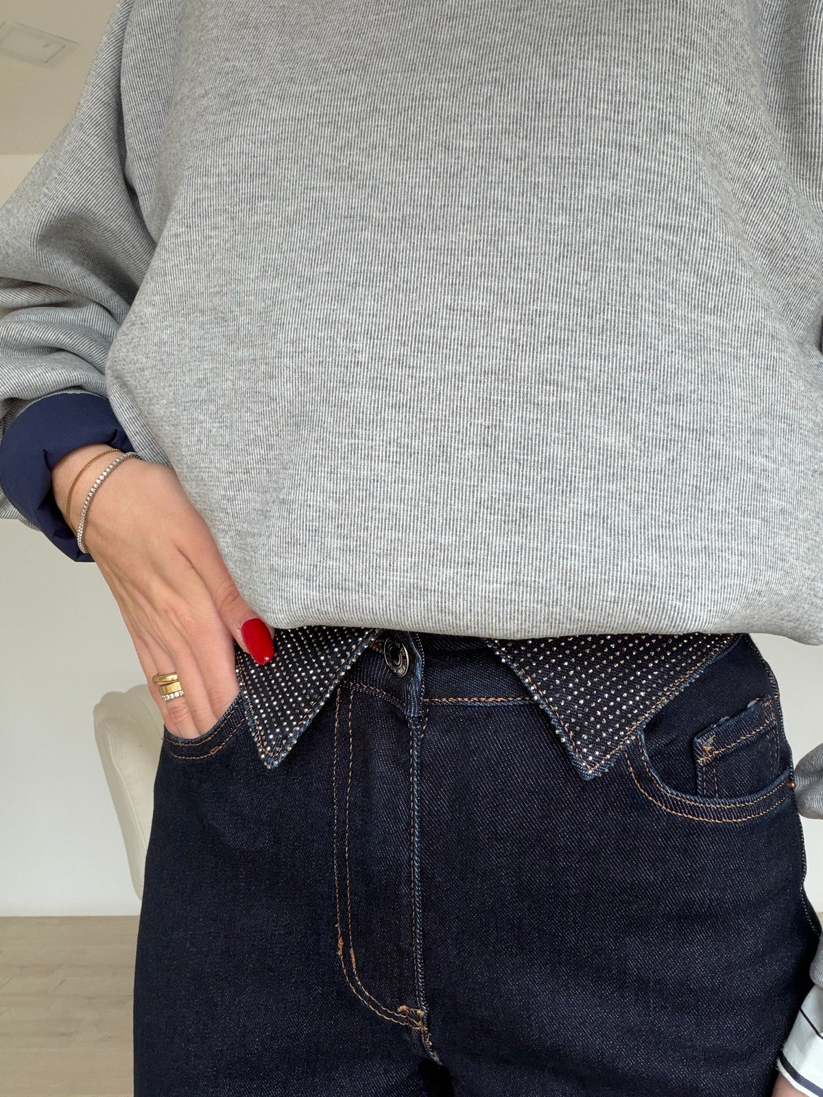 9340-JEANS SLOUCHY SUMMIT