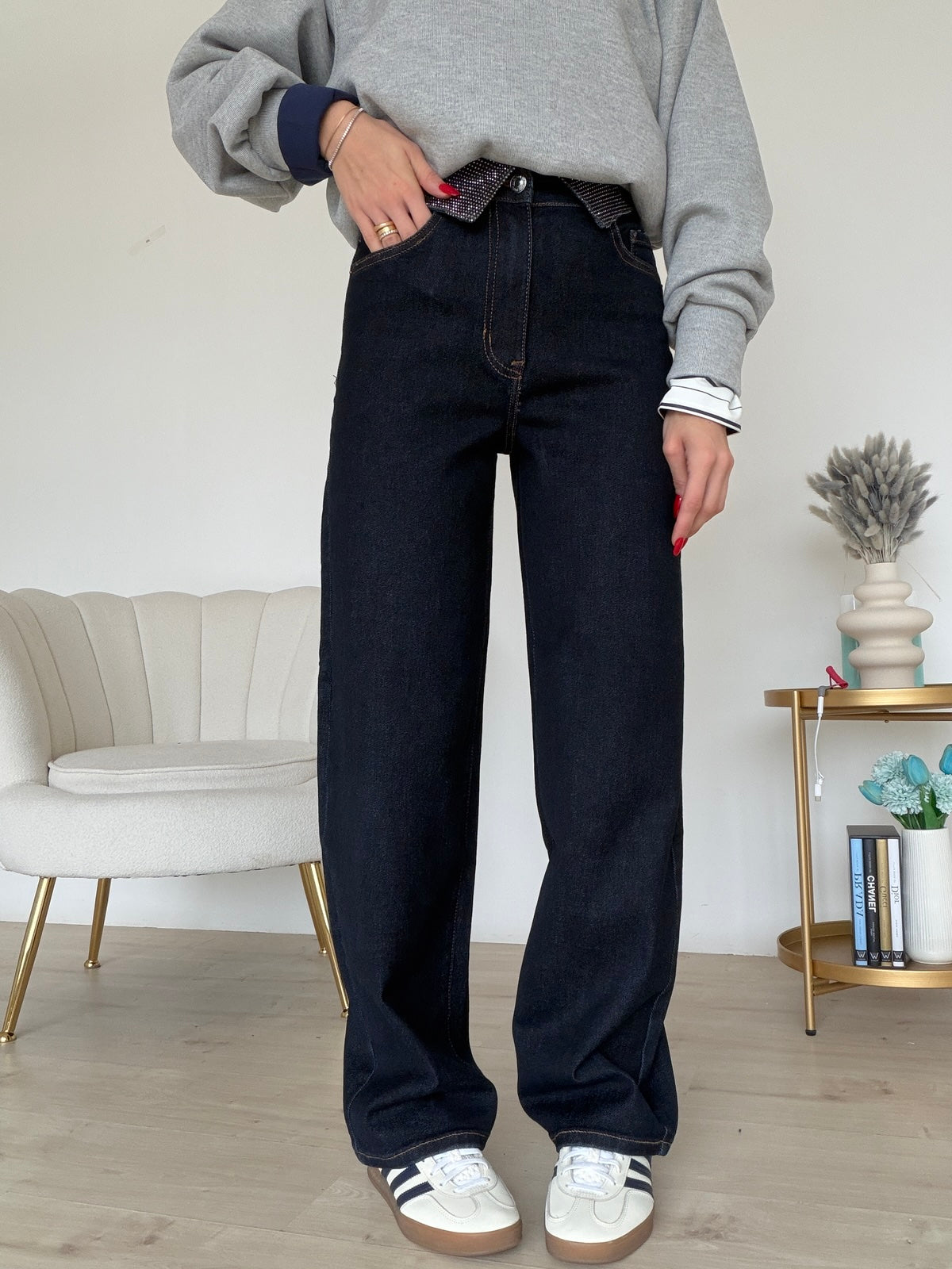 9340-JEANS SLOUCHY SUMMIT