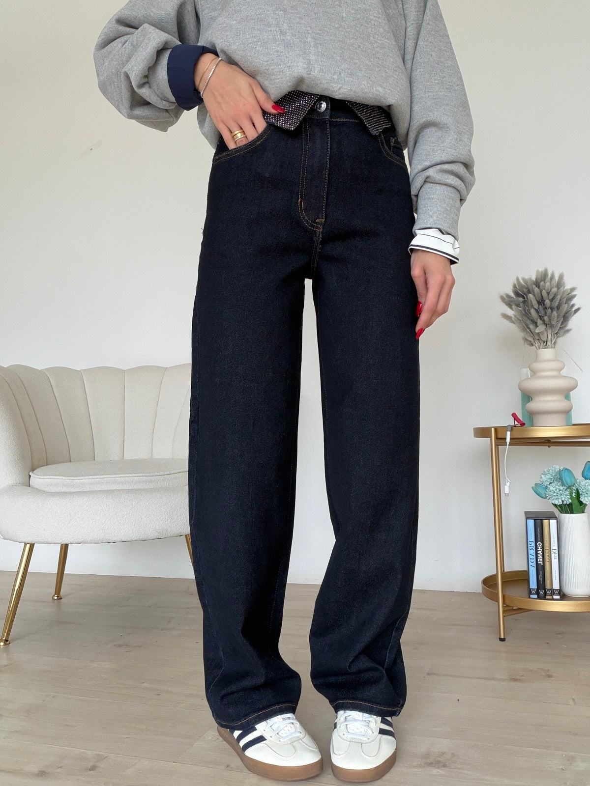 9340-JEANS SLOUCHY SUMMIT