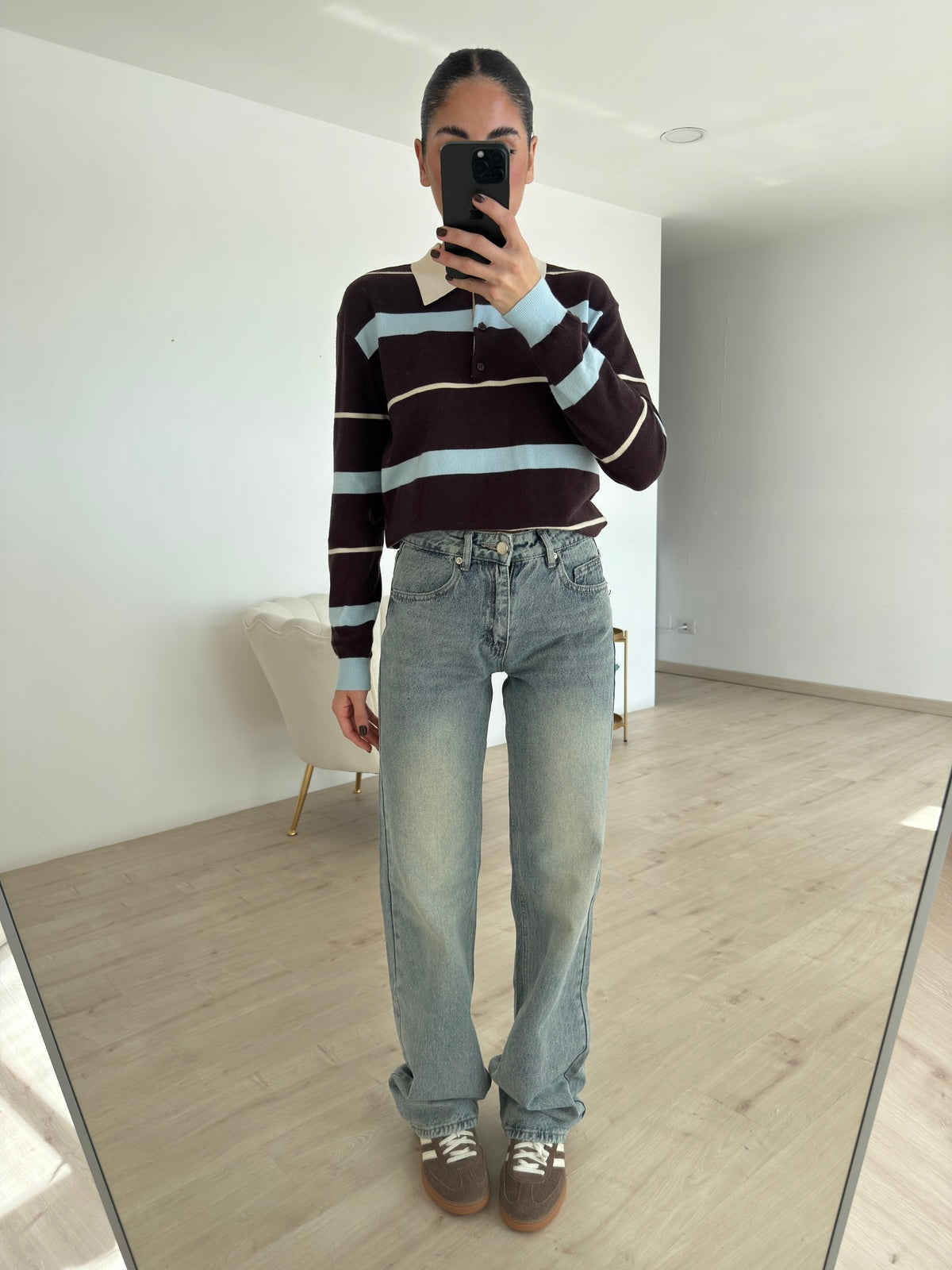 A1004-JEANS PALAZZO SUNDAY