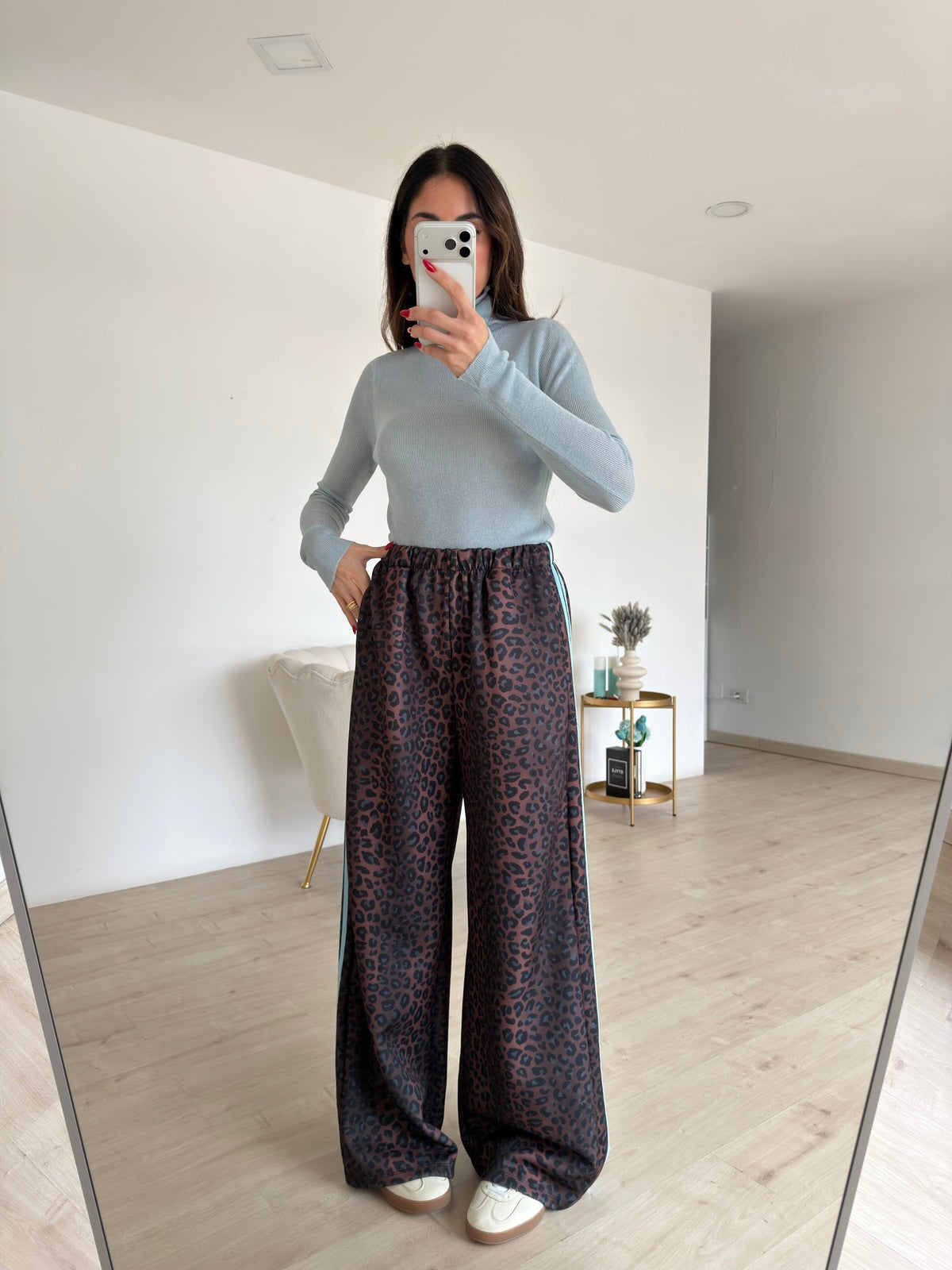 PANTALONE KAROLINE MACU PASTELLO