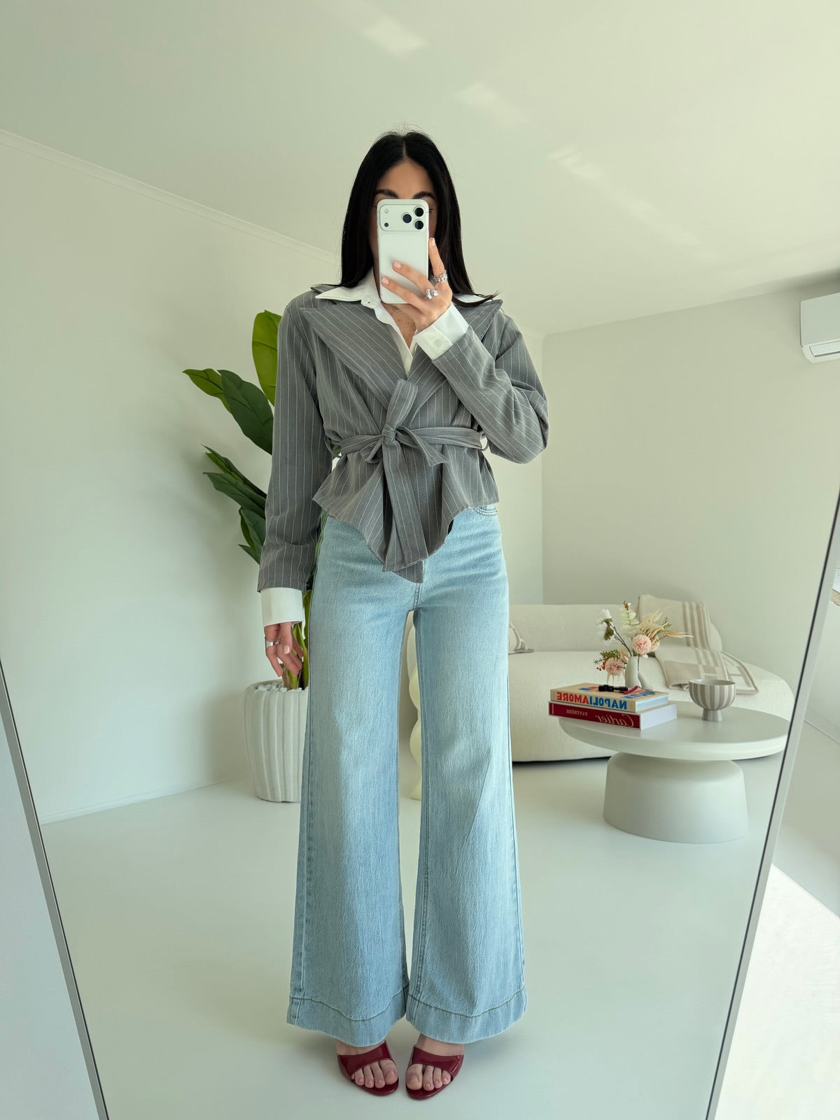 F2537-JEANS PALAZZO SATURDAY