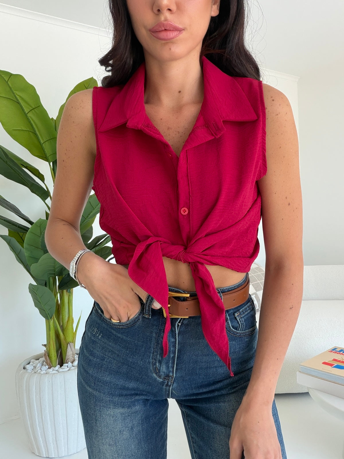 CAMICIA RACHEL FRAGOLA
