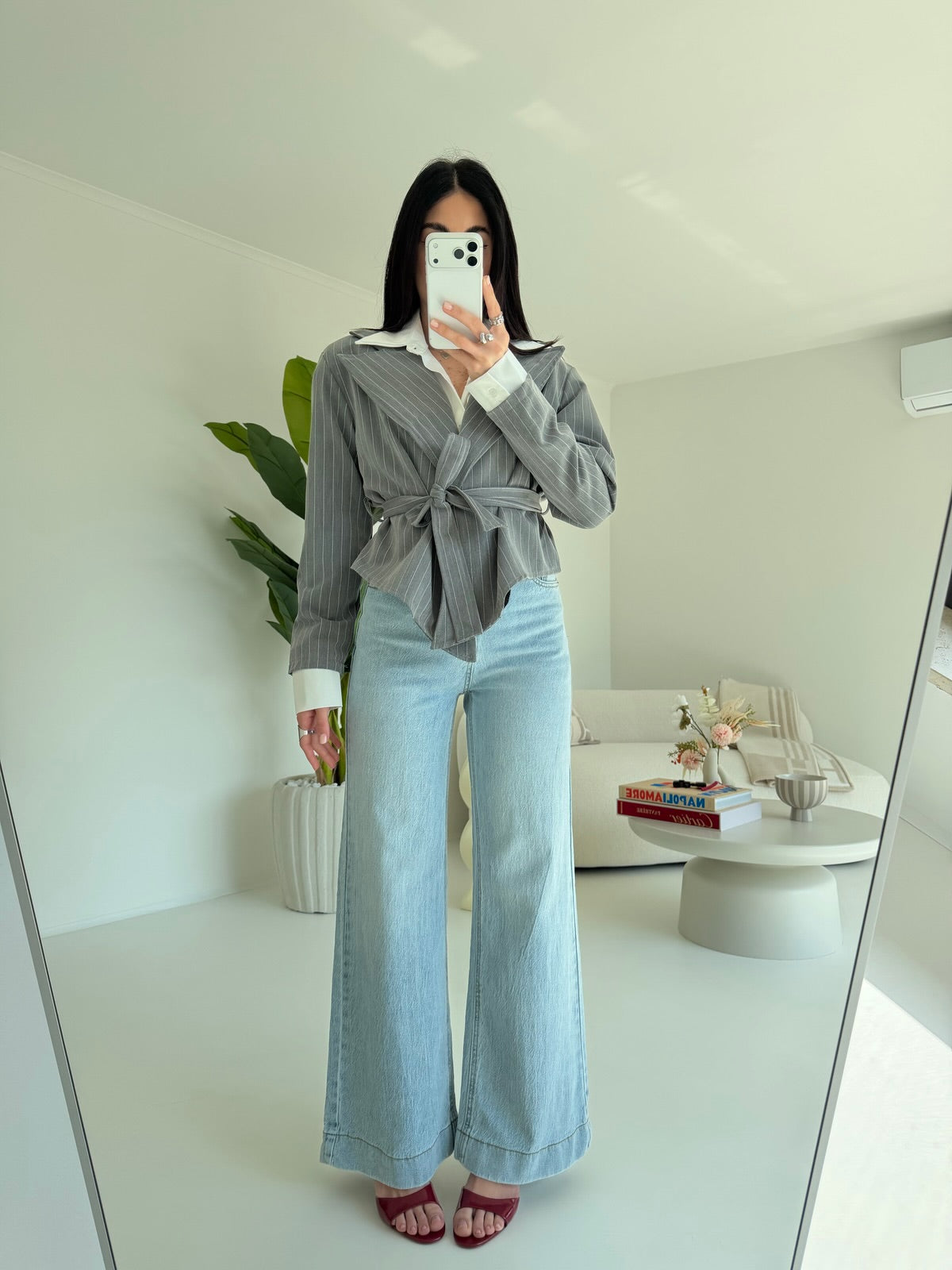 F2537-JEANS PALAZZO SATURDAY