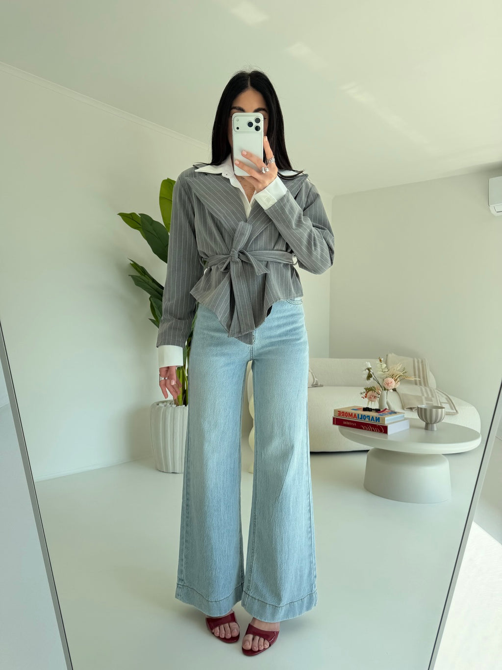 F2537-JEANS PALAZZO SATURDAY