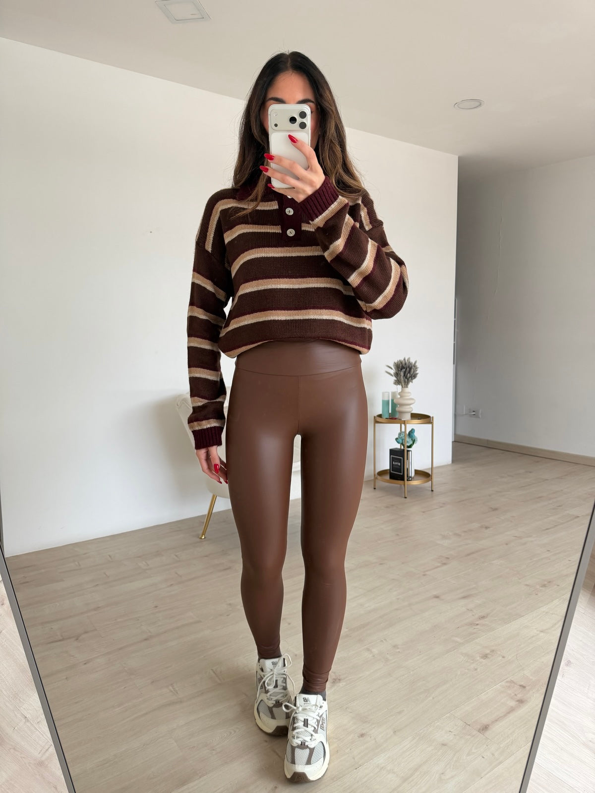 L51726-11-LEGGINS RICKY CHOCO