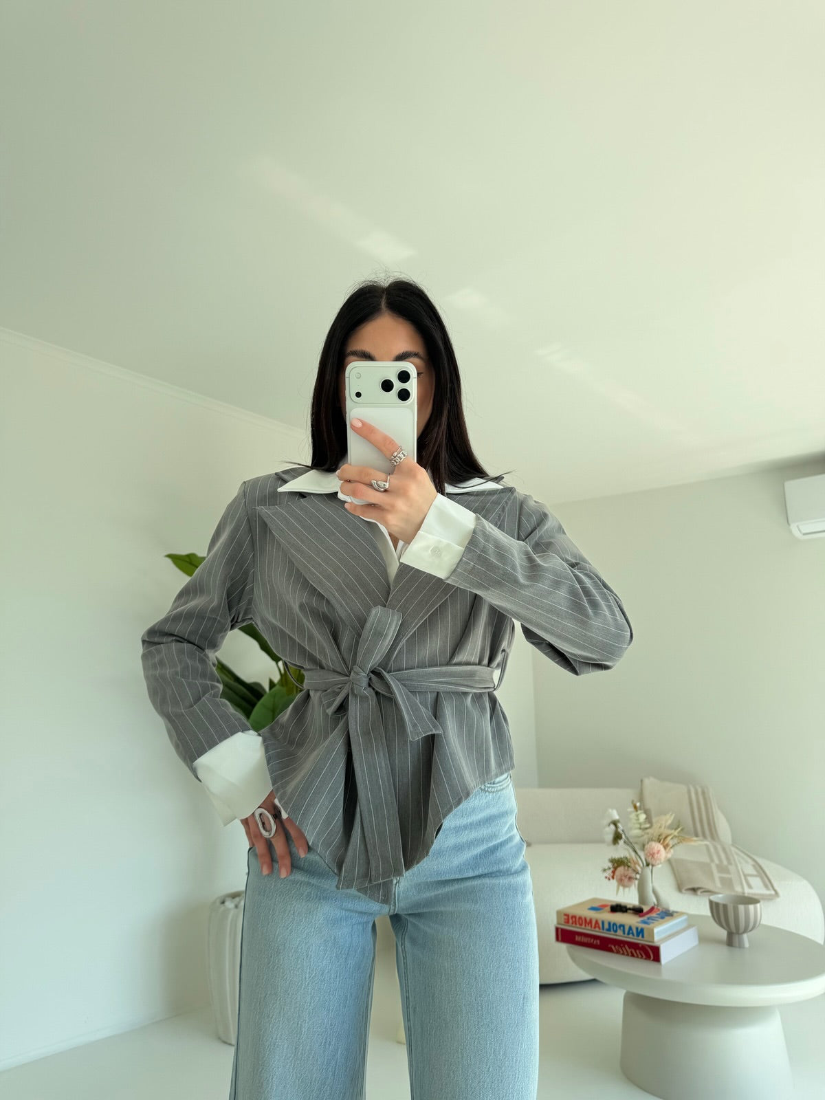 MINI TRENCH IVY GREY