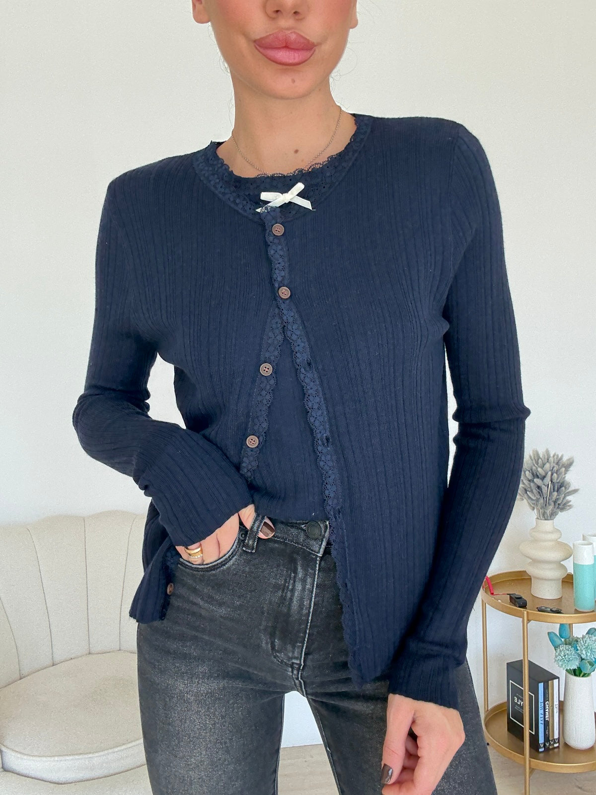AW65623AB-TWINSET NAVY