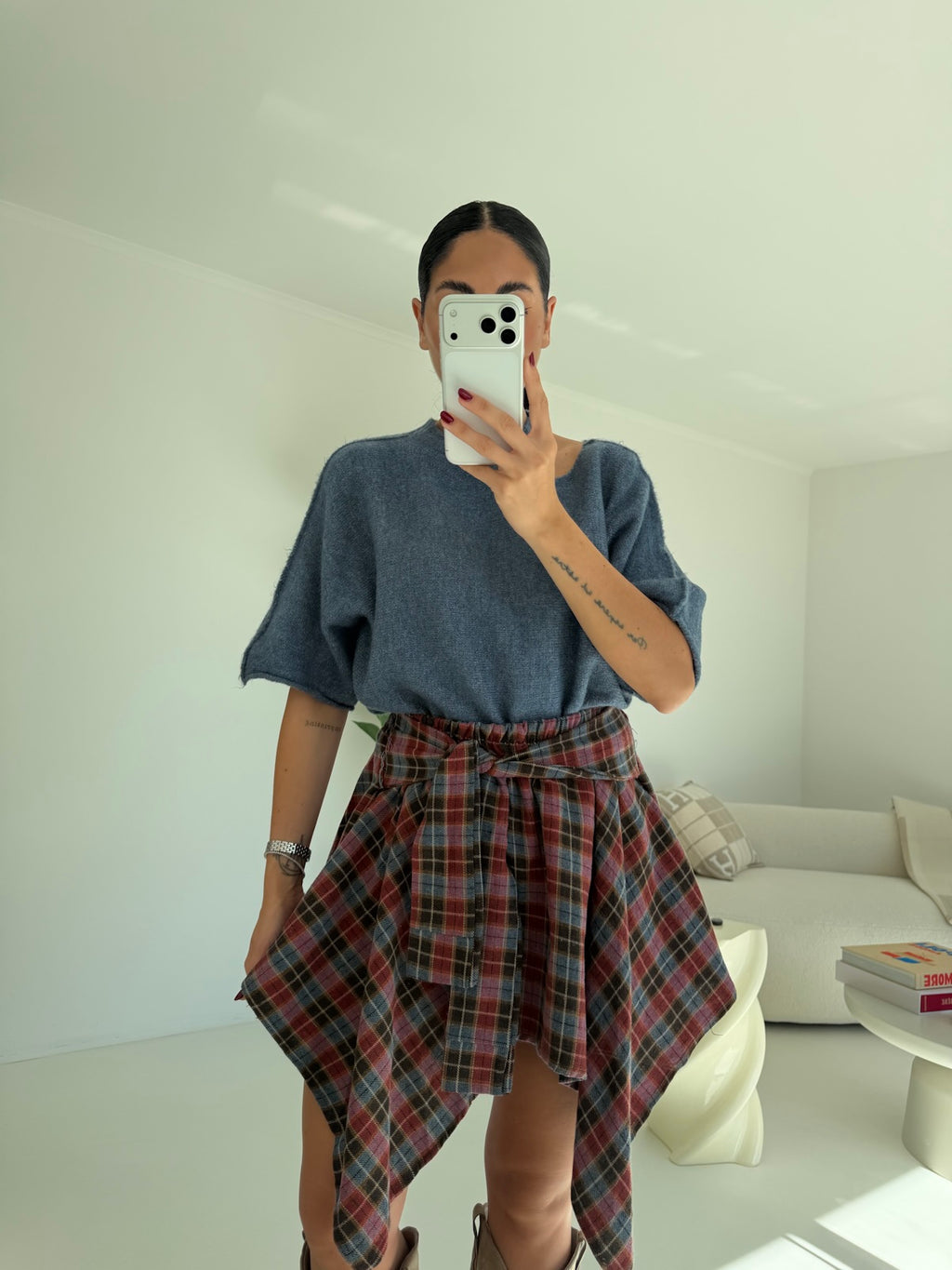 MAGLIA EDITH POLVERE