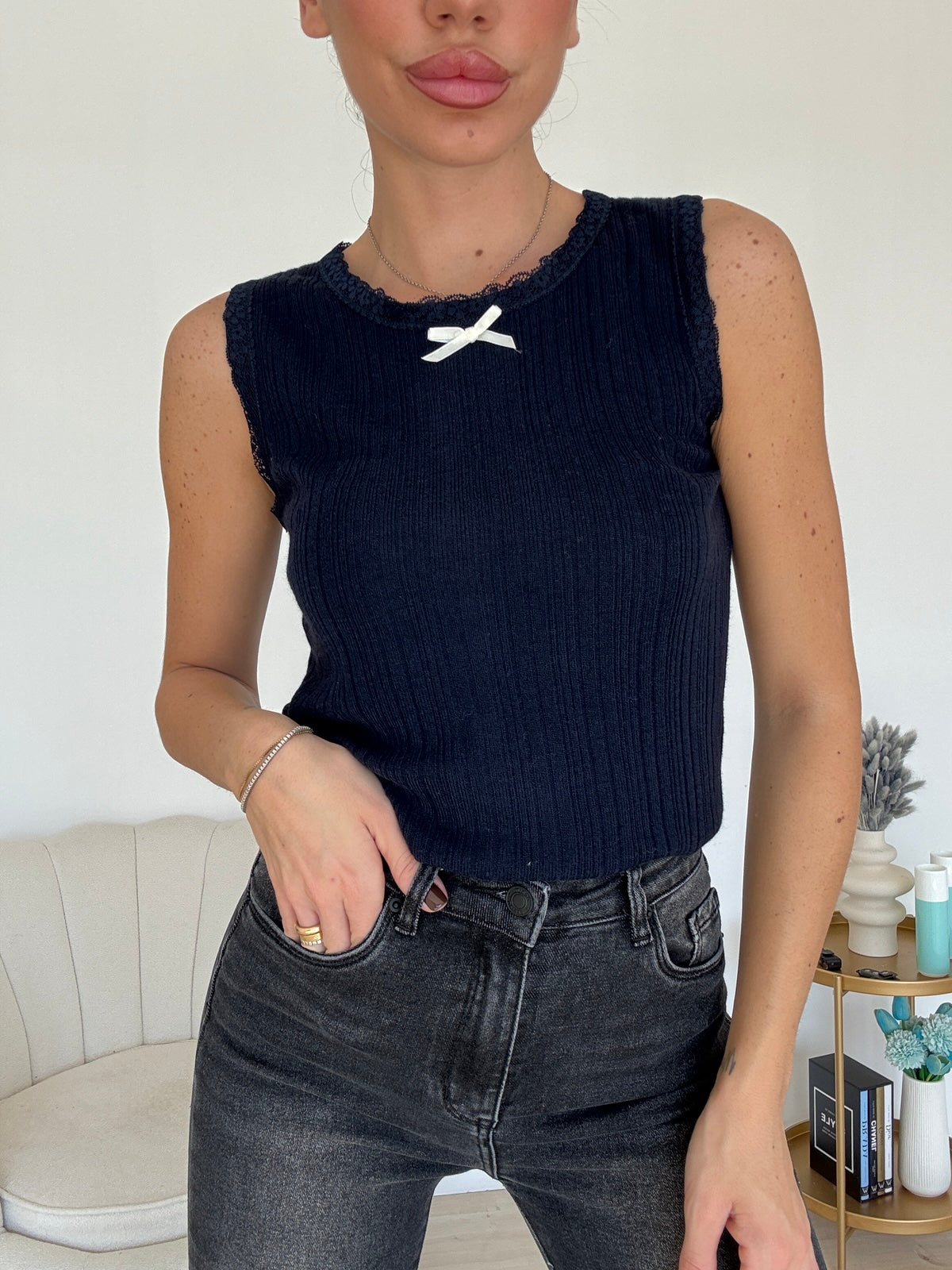 AW65623AB-TWINSET NAVY