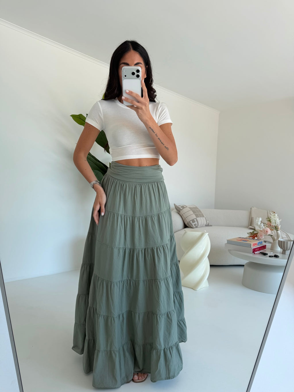 GONNA LONGUETTE RODEO MILITARE
