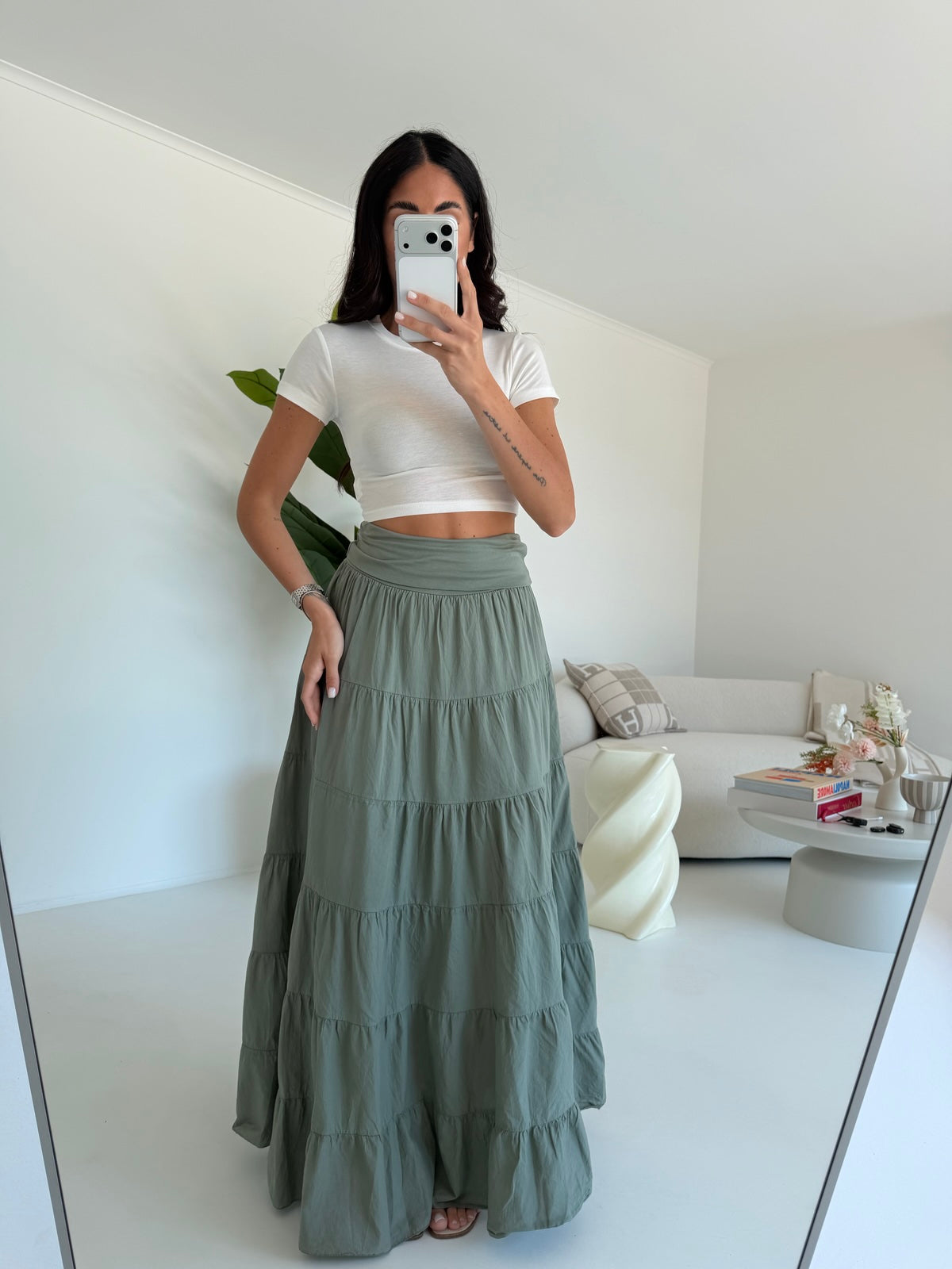 GONNA LONGUETTE RODEO MILITARE