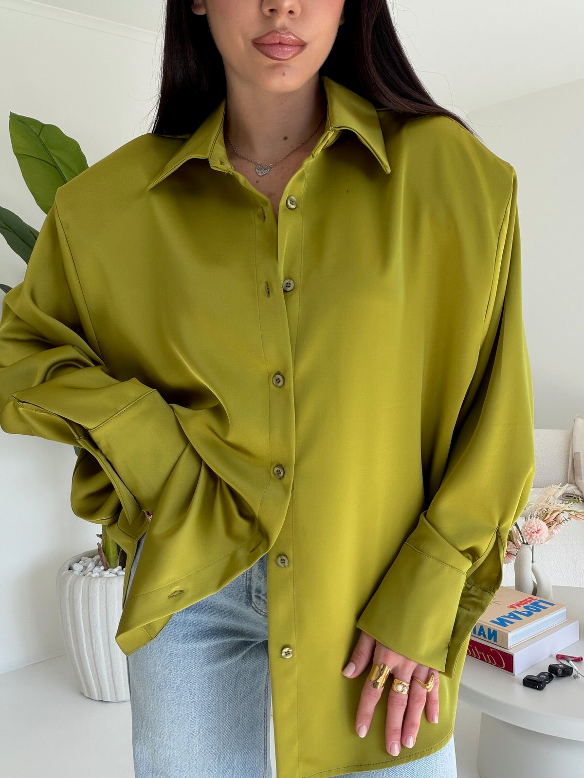 JW1912-CAMICIA RASO MACARON