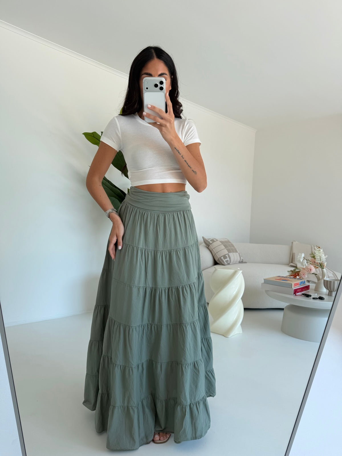 GONNA LONGUETTE RODEO MILITARE