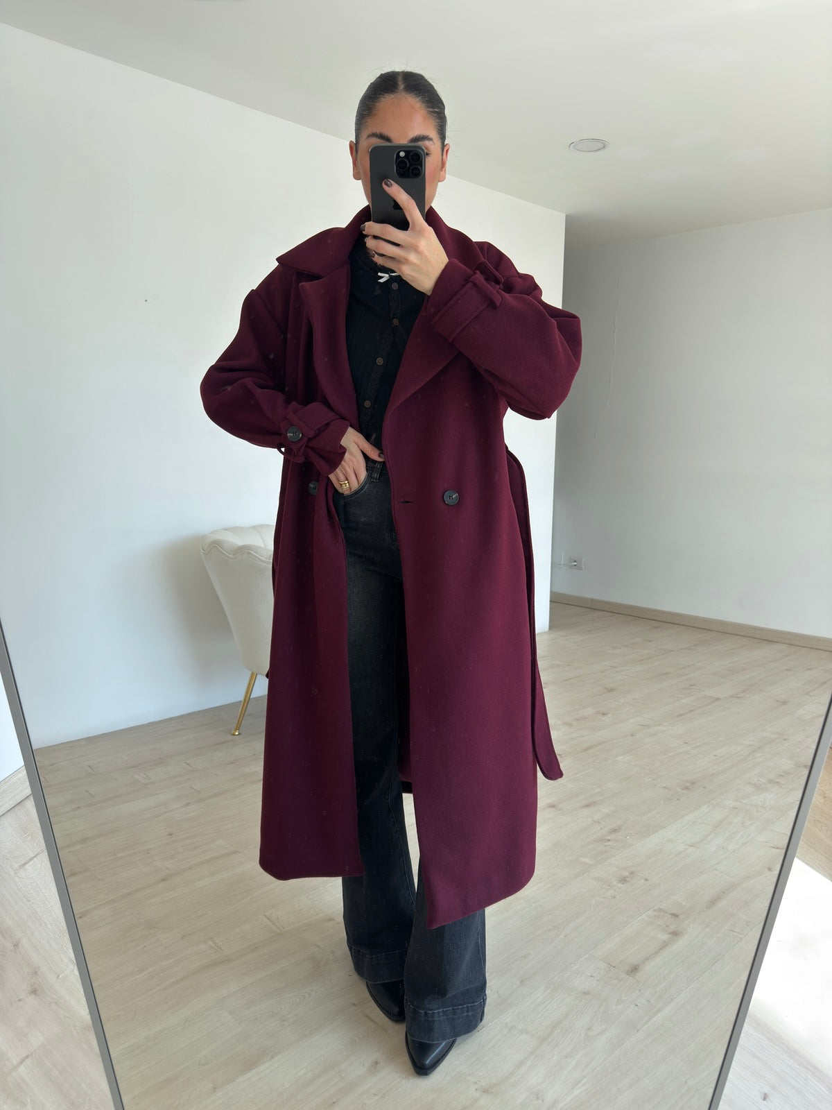 CAPPOTTO DAILY BORDEAUX