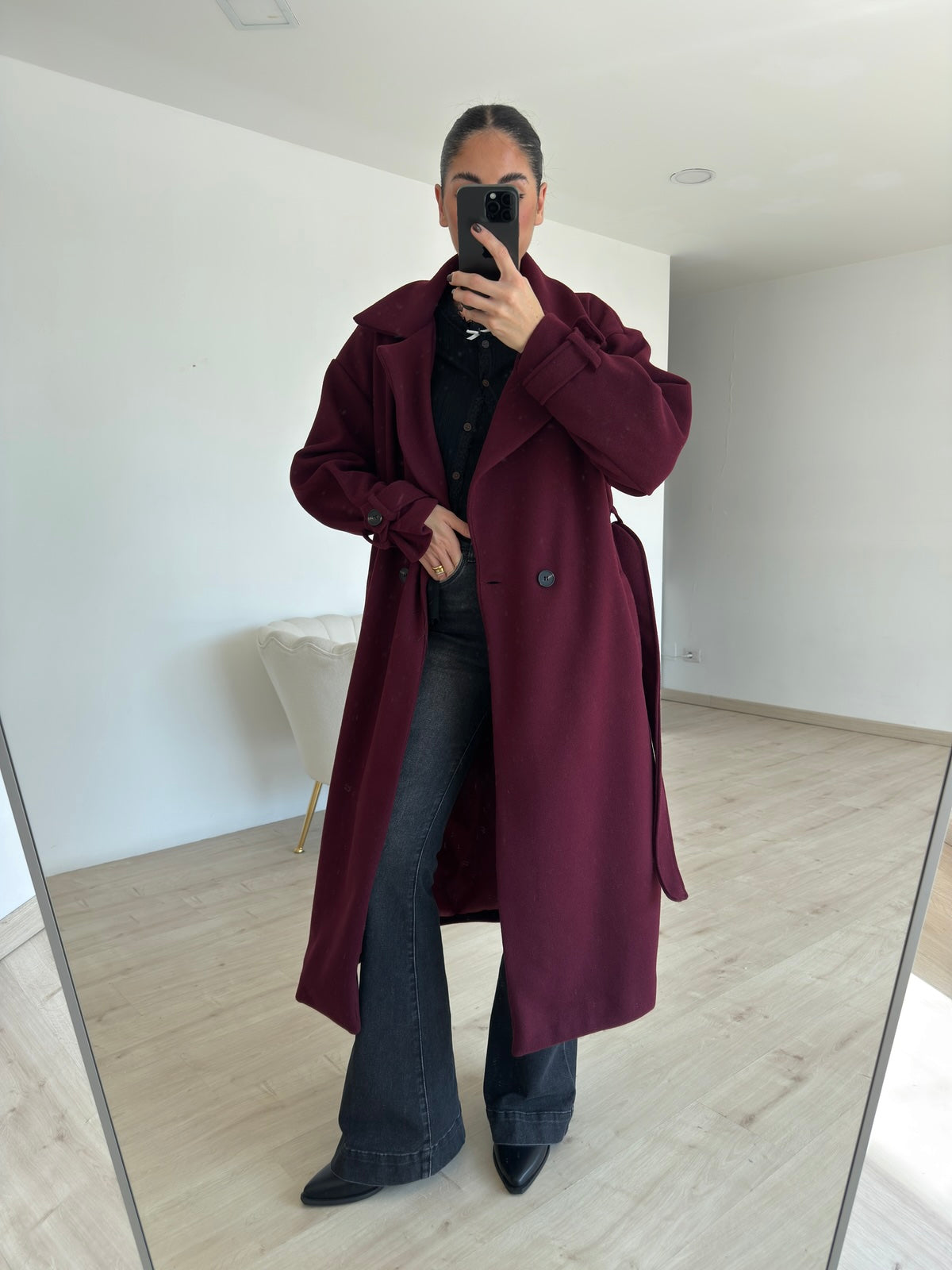 CAPPOTTO DAILY BORDEAUX
